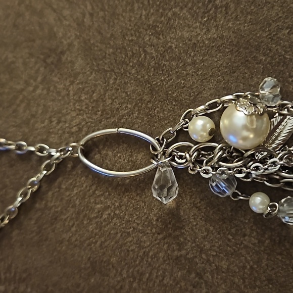 3/$20 Romantic Double Chain Charm Tassel Pendant Necklace - Picture 6 of 10